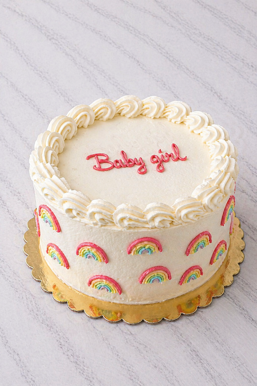 Baby Shower Naked Cake – Personnalisable