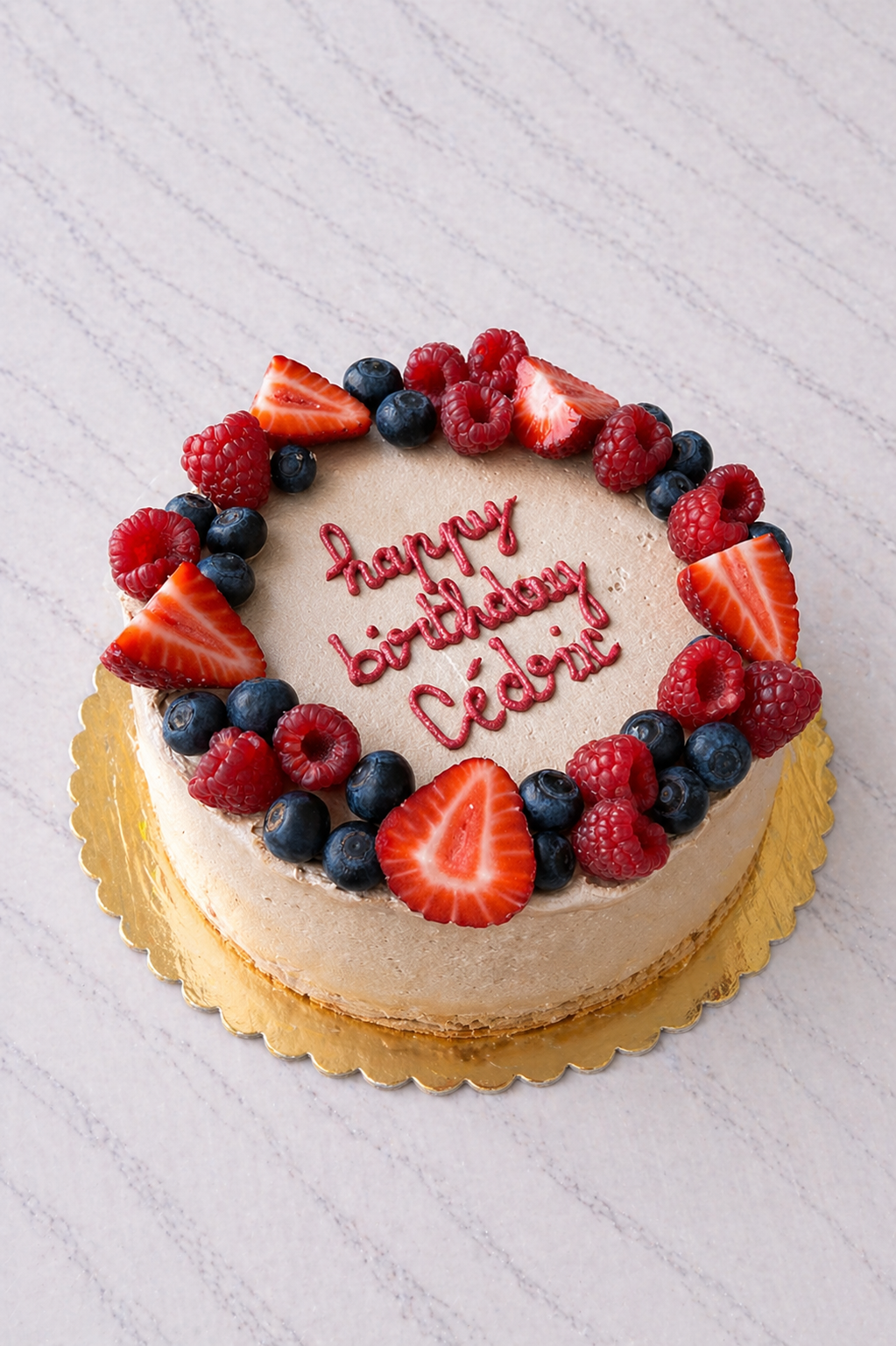 Naked Cake Chocolat Fruits Rouges