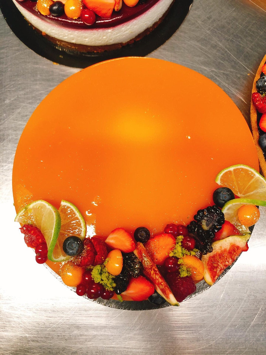 Gâteau sur mesure à l'orange